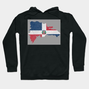 Dominican Republic Map Design Hoodie